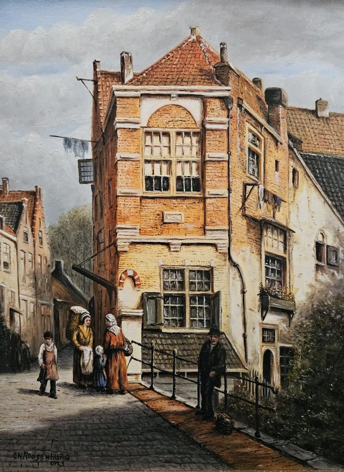 Kees Roosenburg De scherpe Hoek in Culemburg